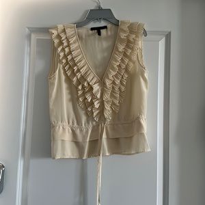 BCBG top adjustable waist